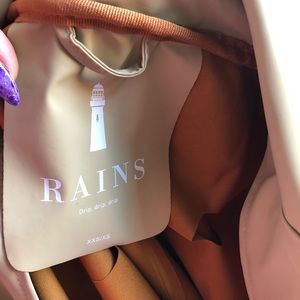 Rains trench jacket